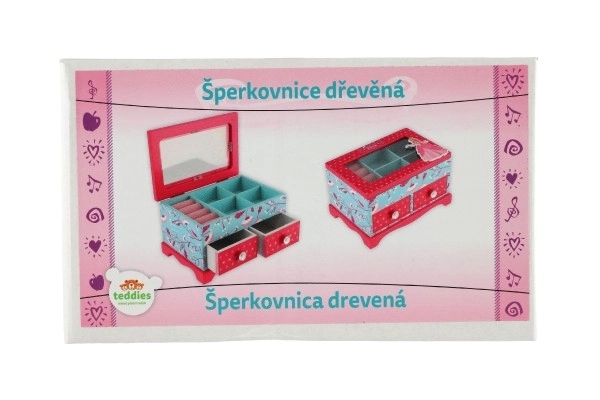 Princess Jewelry Box with Drawers