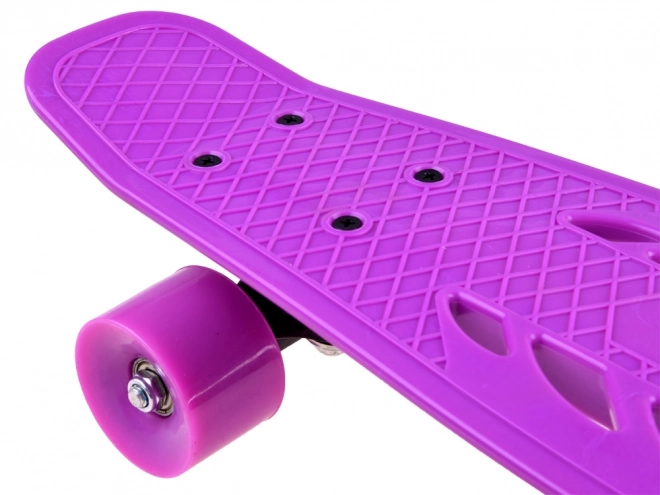 Lightweight Lattice Skateboard for Kids – purple