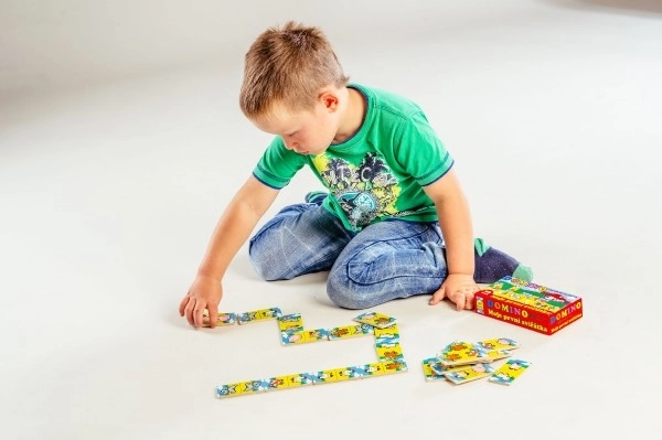 Domino My First Animals Wooden Game