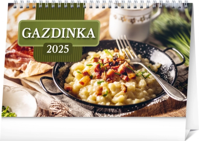 Desk Calendar Home Cook 2025