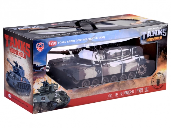 Large Remote-Controlled US M1A2 Tank