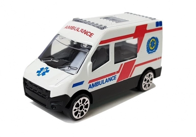 Toy Vehicle Set Ambulance Rescuer Mini Cars