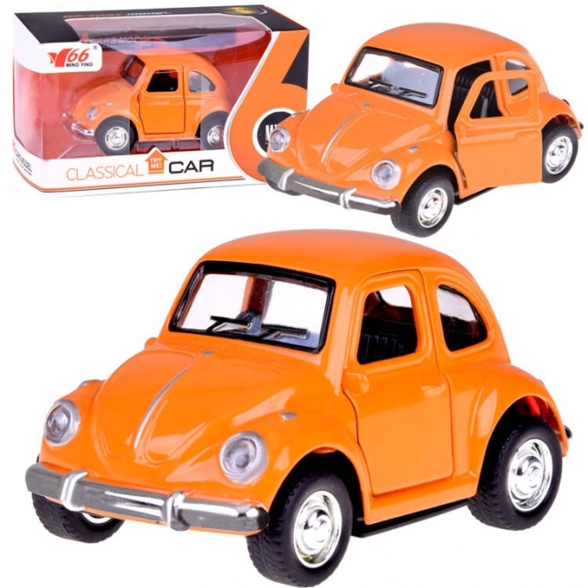 Metal Toy Car with Opening Doors, Light, and Sound