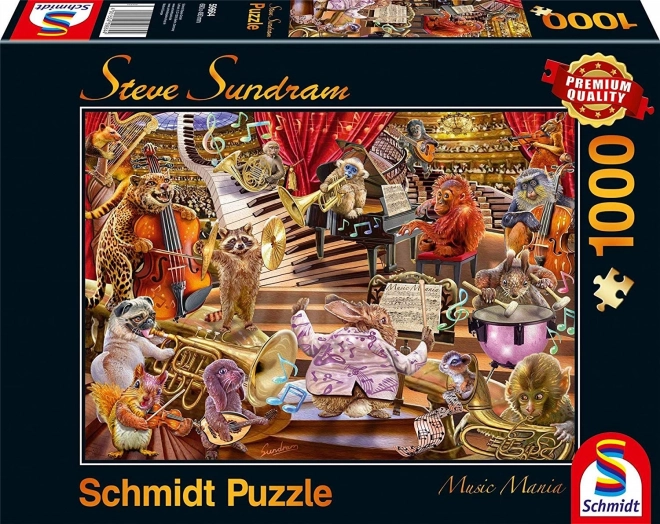 Schmidt Puzzle Musical Mania 1000 Pieces