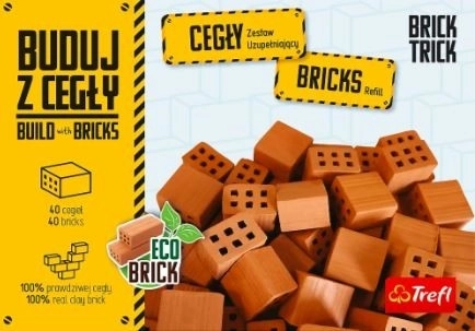 Trefl Brick Trick Short Brick Set 40 Pieces