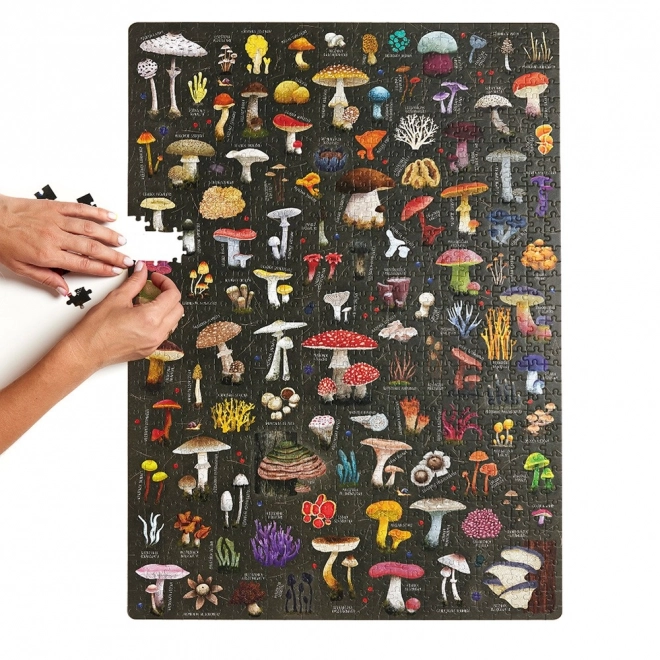 Puzzle Mushrooms Puzzlove 1000 Pieces