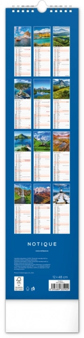 Wall Calendar Landscapes 2025