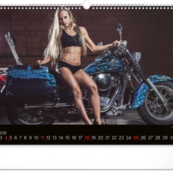 Wandkalender Girls & Bikes 2026