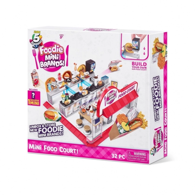 Mini Brands Foodie Mini Food Court Playset