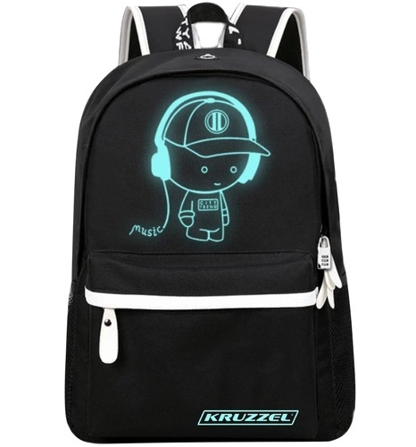 Reflective Backpack with USB by Kruzzel