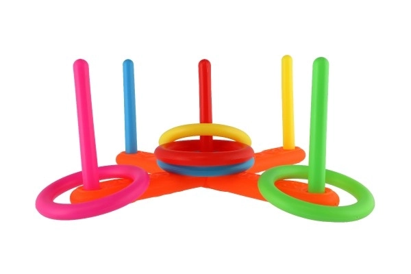 Outdoor Cross and Rings Toss Game