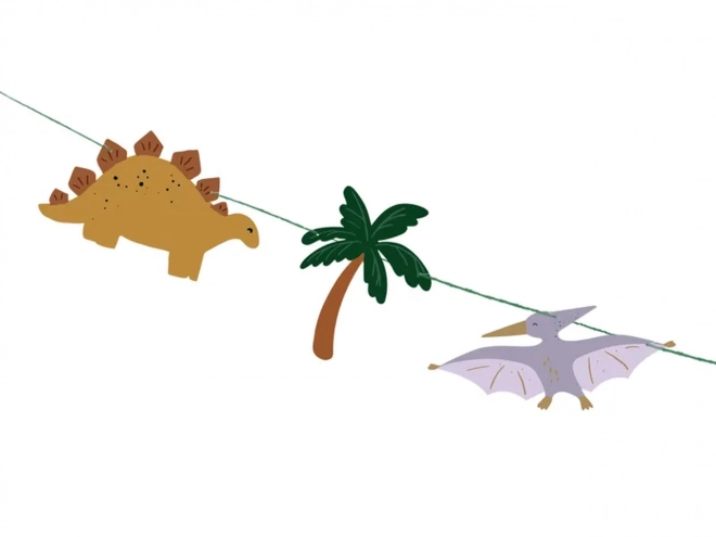 Dinosaur Happy Birthday Banner