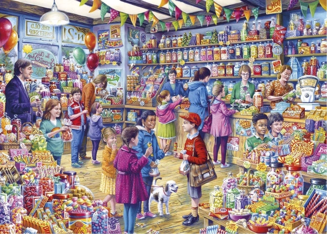 Gibsons Puzzle Old Candy Shop 1000 Pieces