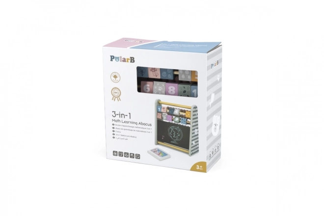 Wooden Counting Set 3-in-1