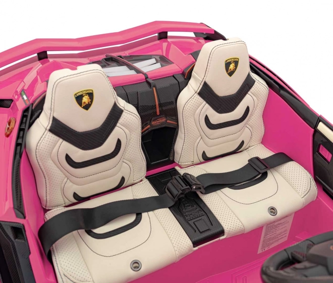 Ružové vozidlo Lamborghini Sian – Ružové