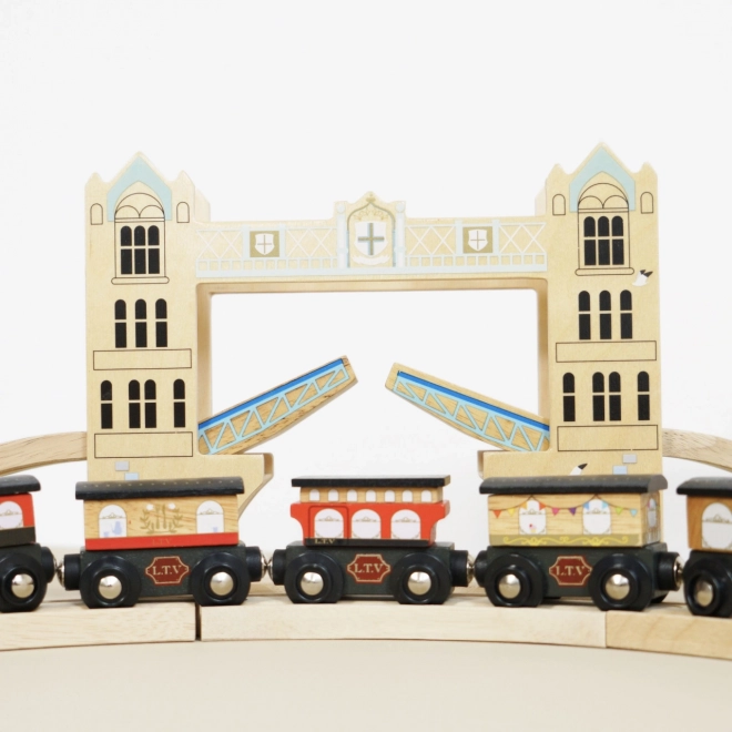 Le Toy Van City Wooden Train Set