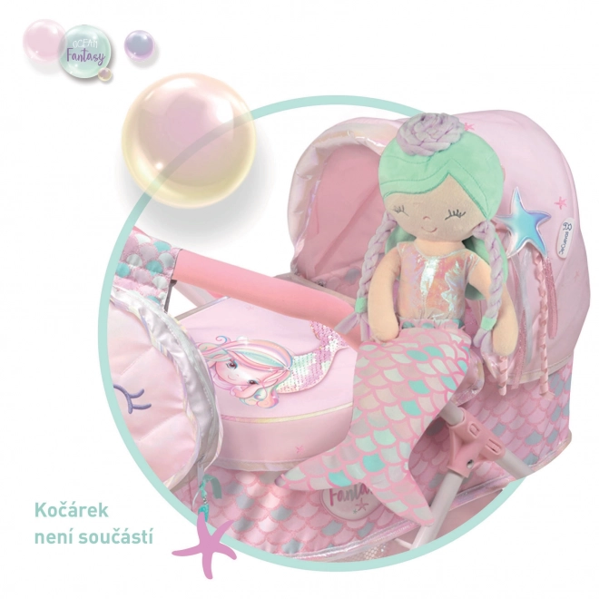 Plush Doll Ocean Fantasy with Cradle