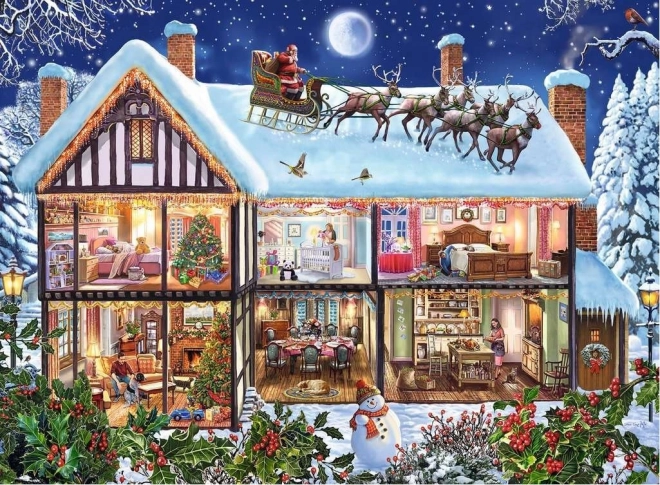 Ravensburger Christmas at Home XXL Puzzle 100 Pieces