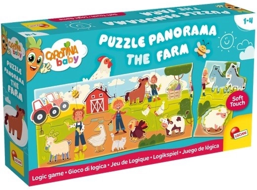 Carotina Baby Panorama Farm Puzzle