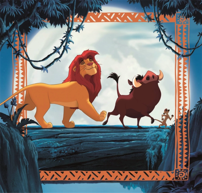 Clementoni Puzzle The Lion King Set of 3