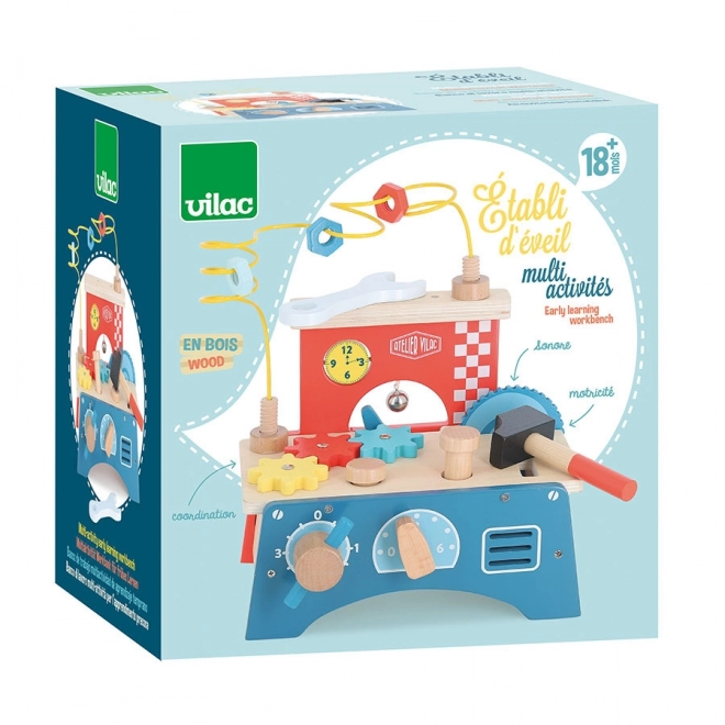 Vilac Multi-Activity Workbench for Kids