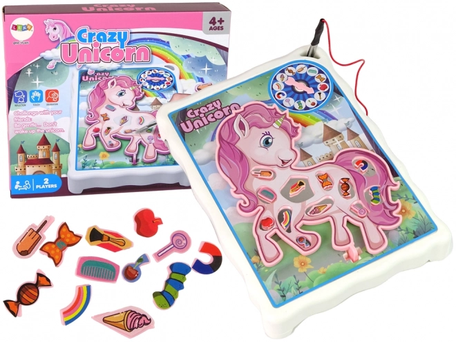 Dexterity Game Crazy Unicorn Board