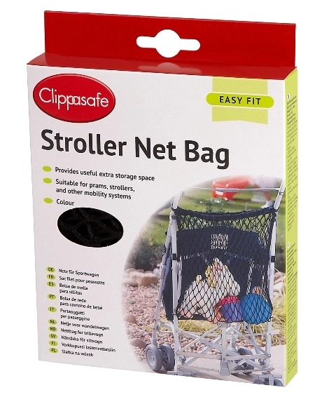 Stroller Net Bag Black