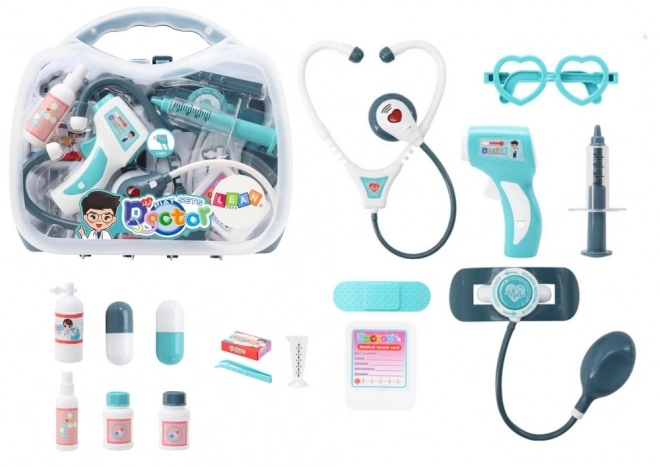 Medical Doctor Play Set in Blue Case