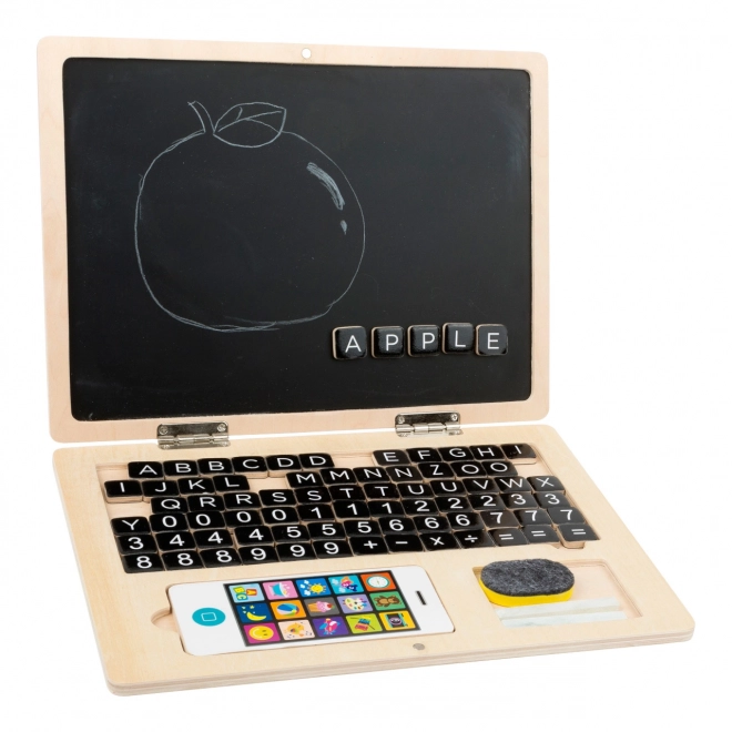 Small Foot Wooden Magnetic Laptop