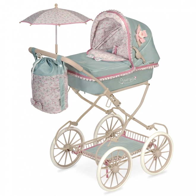 Folding Doll Stroller with Bag and Accessories