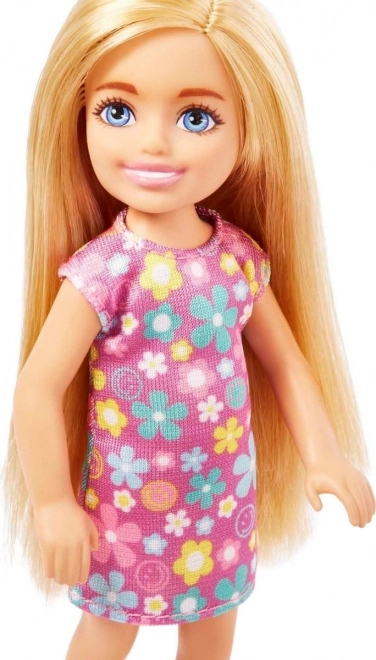 Barbie Chelsea doll with flower dress