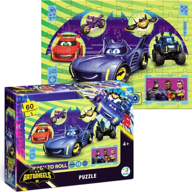DODO Puzzle Batwheels: Fun Ride 60 Pieces