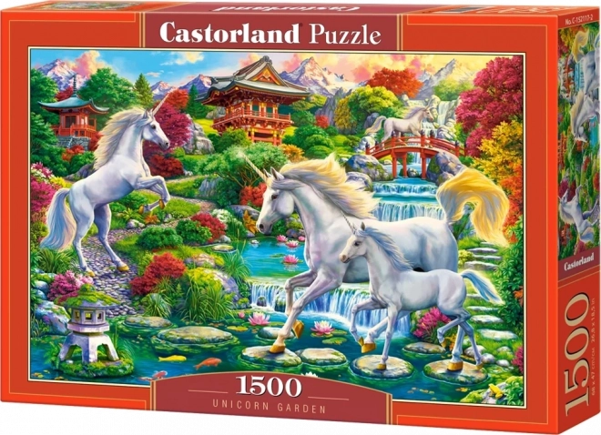 Castorland unicorn garden puzzle - 1500 pieces