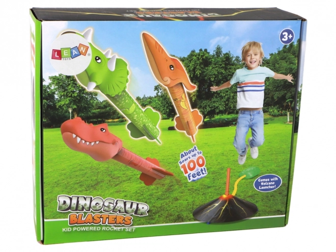 Dinosaur Rocket Launcher Play Set