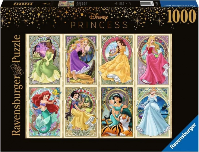 Ravensburger Puzzle Disney Princesses Art Nouveau 1000 Pieces