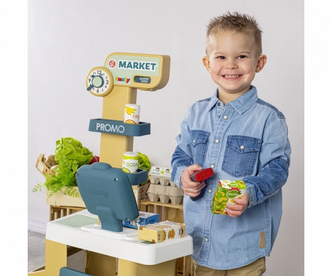 Supermarket With Cash Register