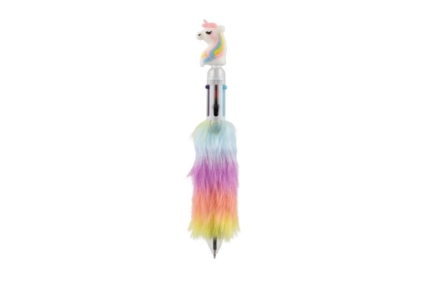 Unicorn Plush Pen with Multicolor Inks