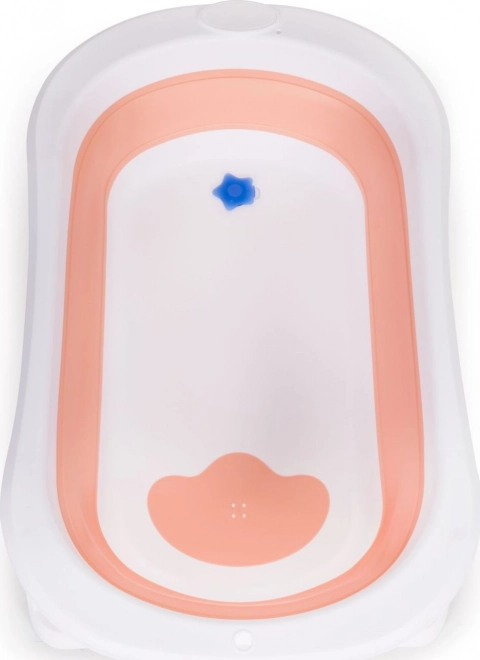 Ecotoys Foldable Baby Bathtub, Pink