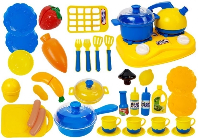 Little Chef Plastic Dish Set