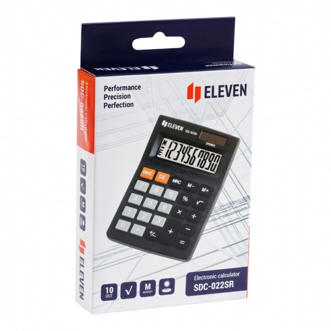Office Calculator ELEVEN Black