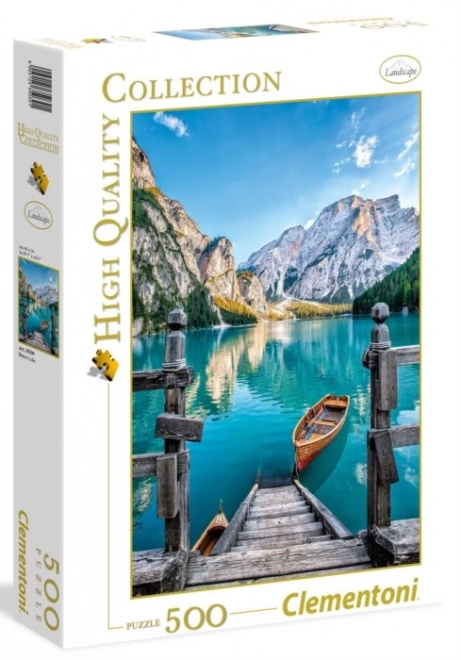 Clementoni Puzzle Lake Braies Italy 500 Pieces