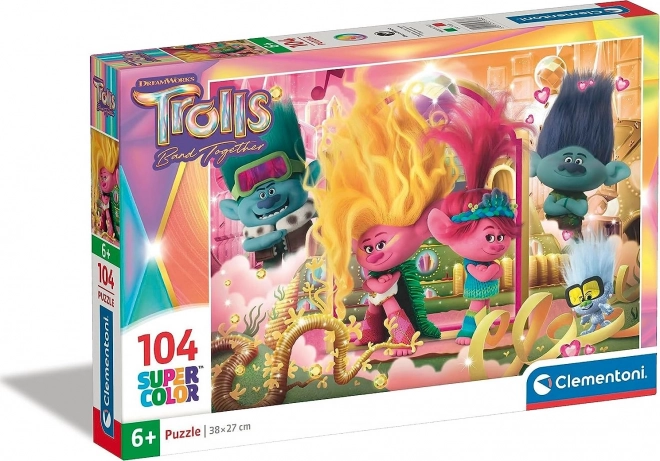 Clementoni Puzzle Trolls 104 Pieces