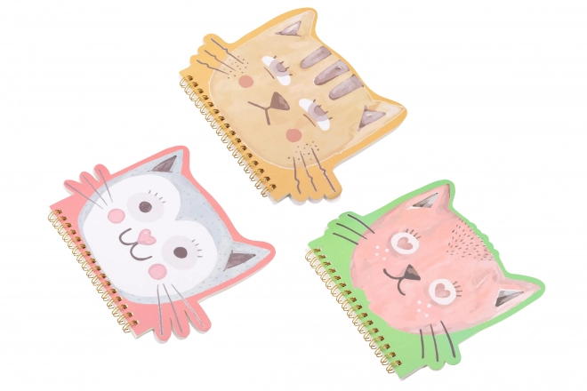 Notes with Cute Cat Design