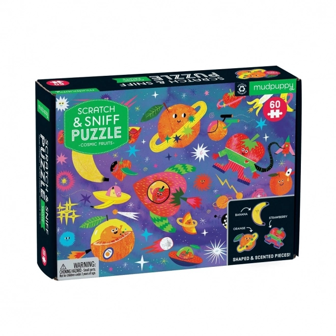 Mudpuppy Space Fruit Scented Puzzle