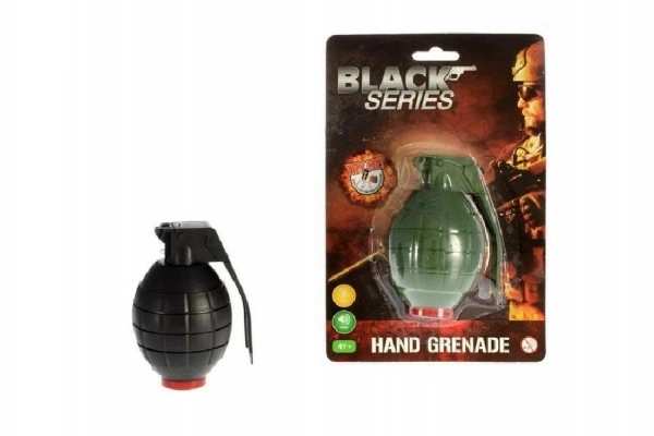 Plastic Toy Grenade with Sound and Light