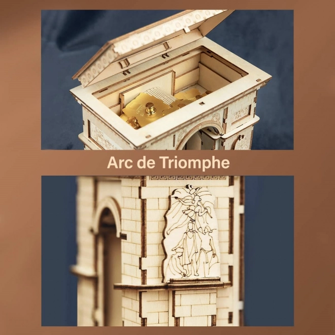 Robotic Wooden 3D Puzzle Arc de Triomphe