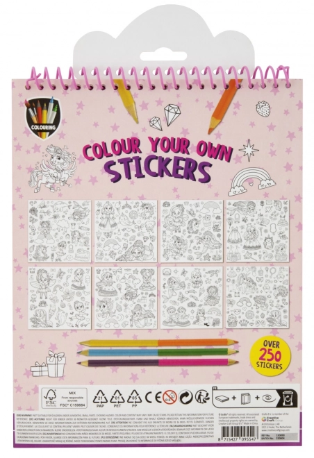 Sticker Painting Set for Girls