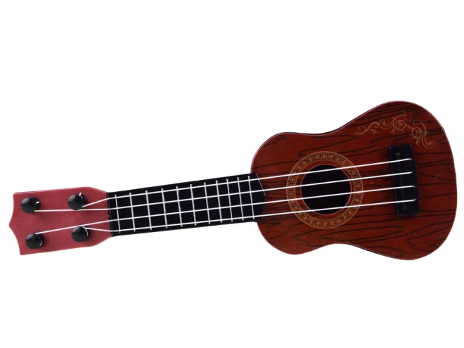 Mini Ukulele Guitar for Kids – dark brown