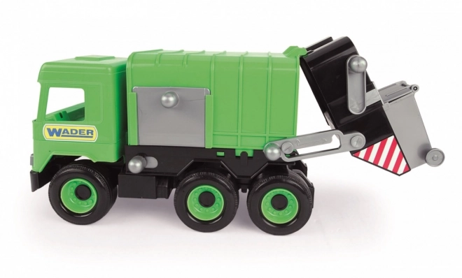 Green Garbage Truck Middle Truck