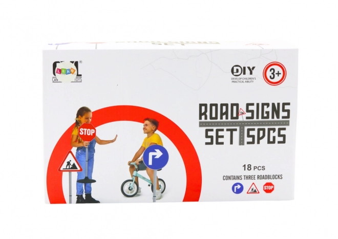 Educational Set Large Traffic Signs